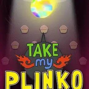 Official Crash Games logo: Take My Plinko by Turbo Games at SpinsofGlory Casino